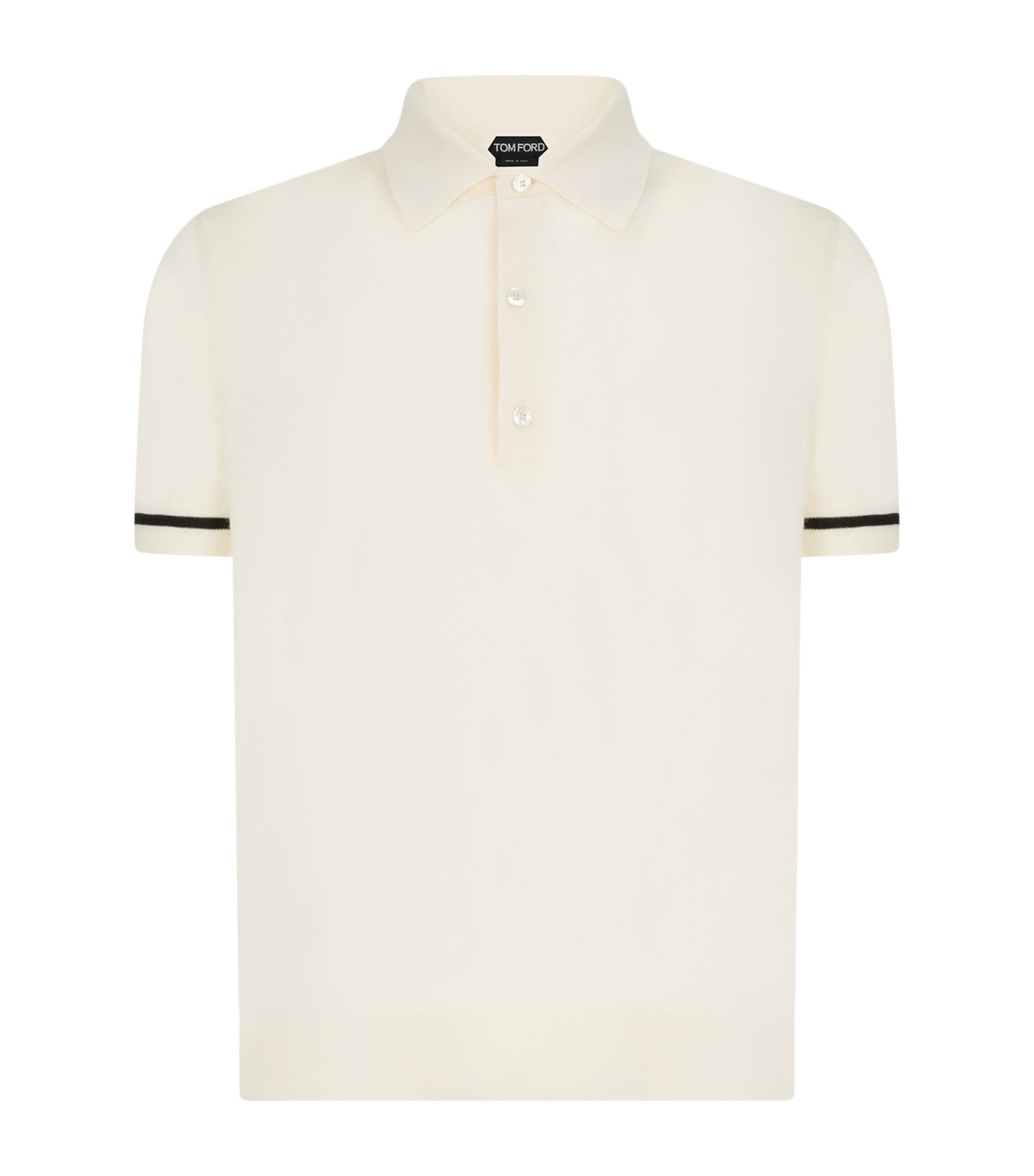 TOM FORD Cashmere-Silk Polo Shirt
