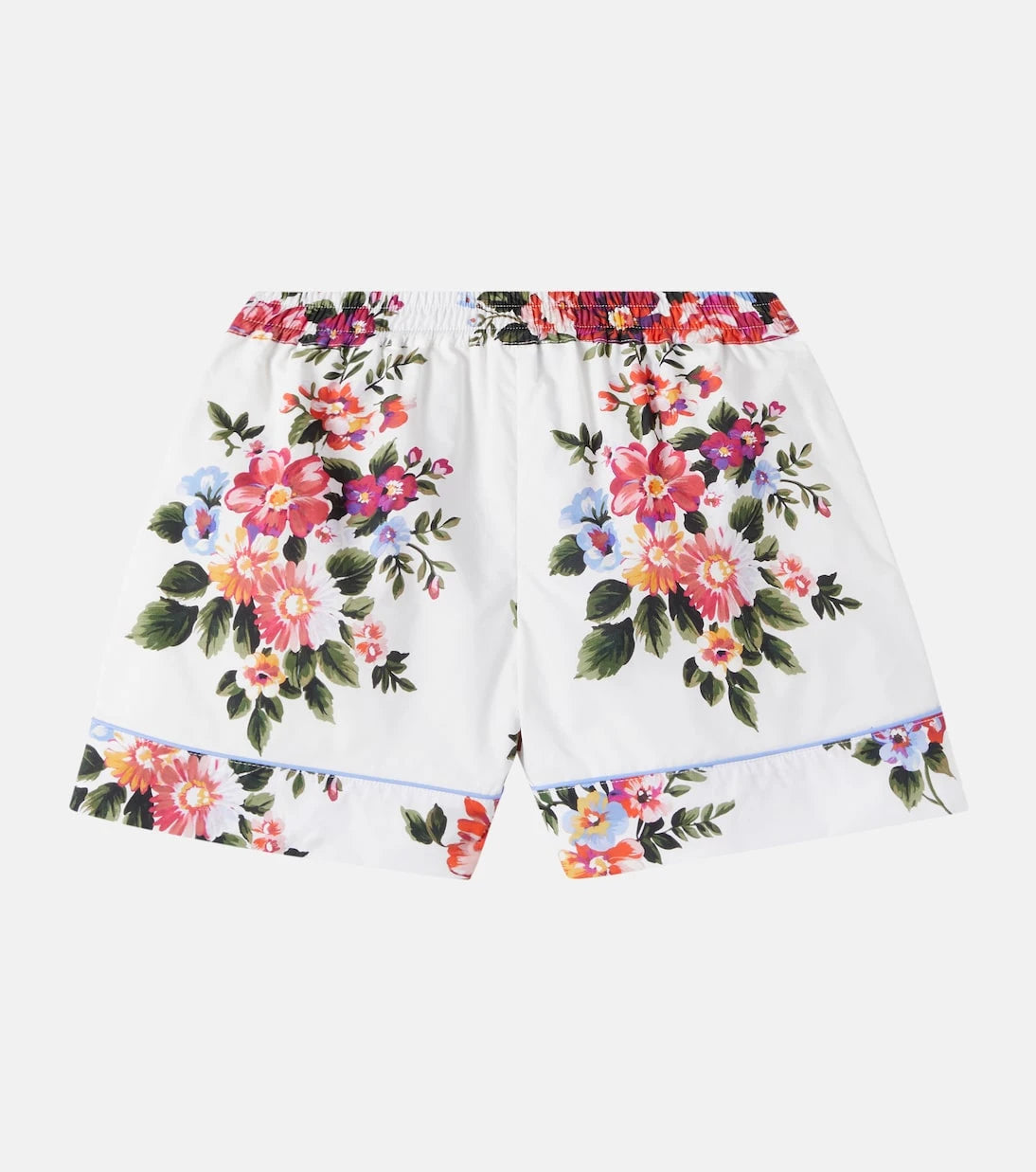 Dolce&Gabbana Kids - Floral cotton poplin shorts