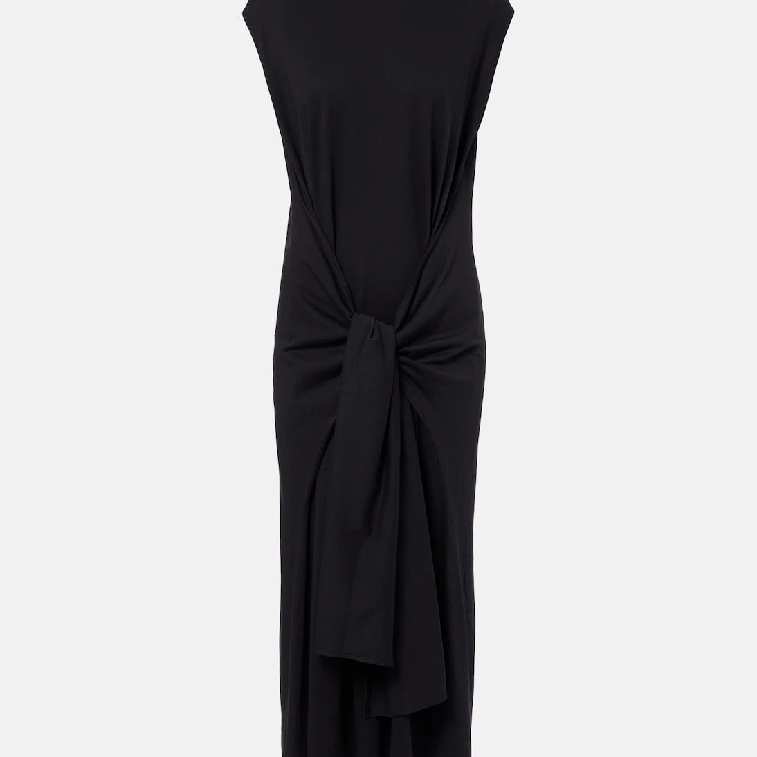 Toteme - Gathered cotton jersey midi dress