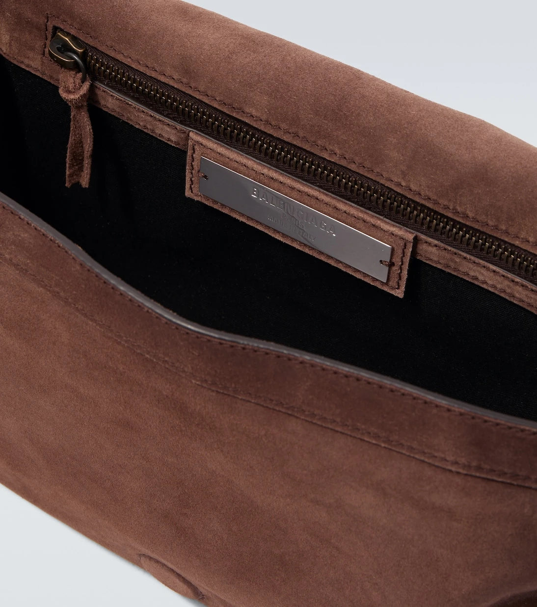 Balenciaga - Le City Small suede messenger bag