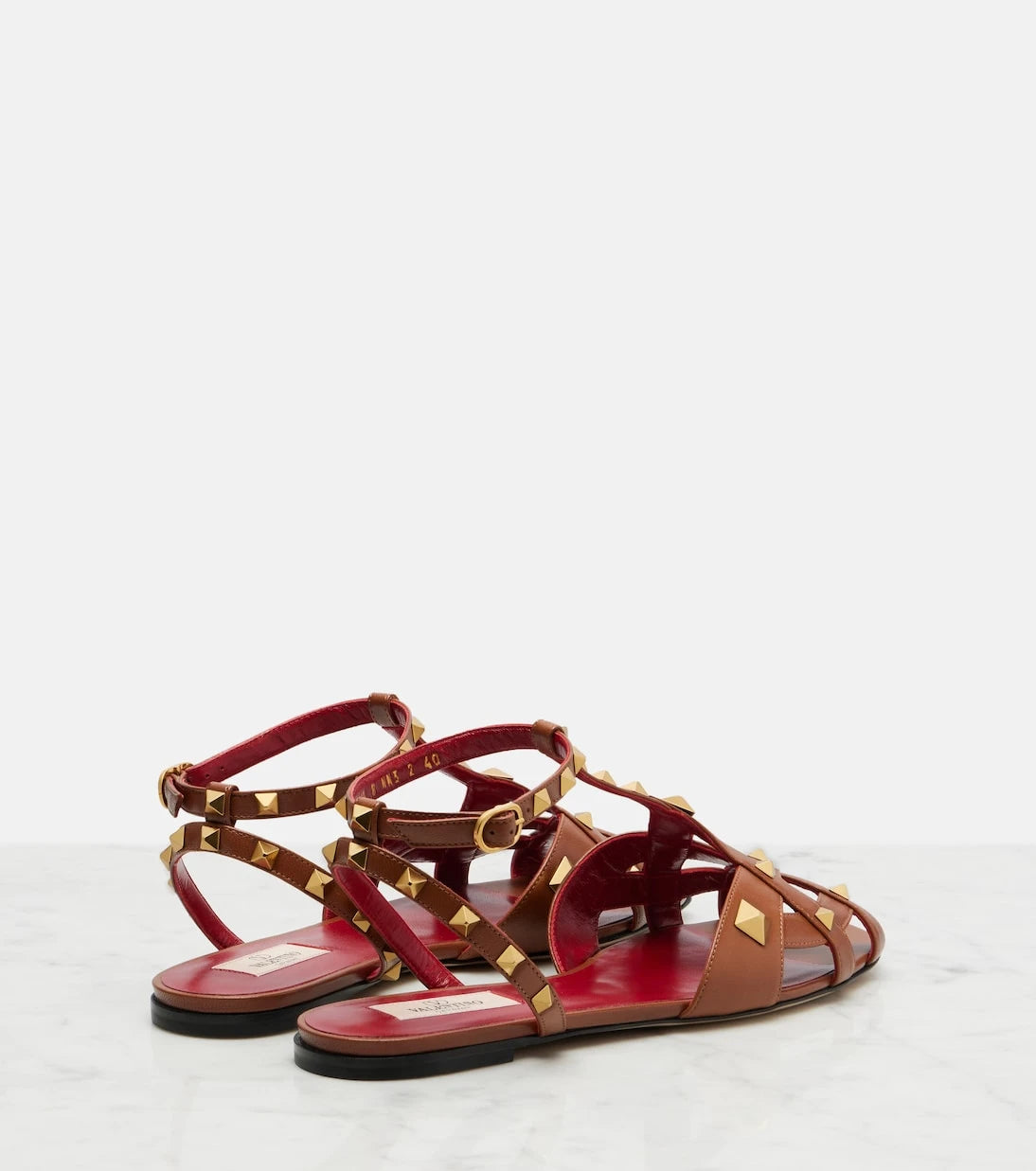 Valentino Garavani - Studdy leather sandals