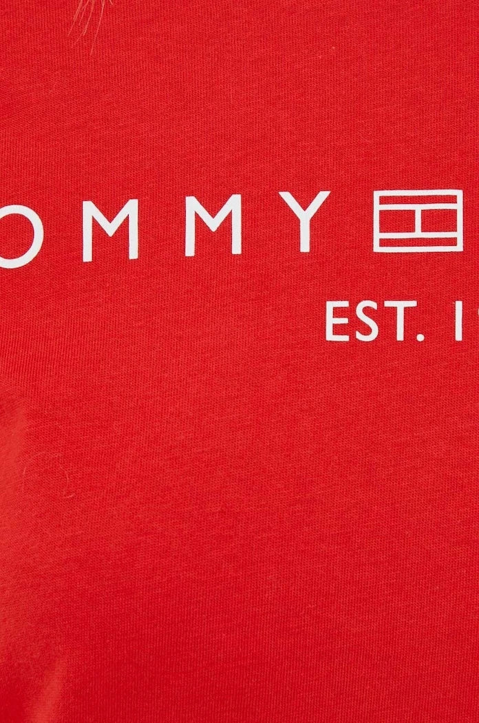 Tommy Hilfiger pamuklu kadın tişört