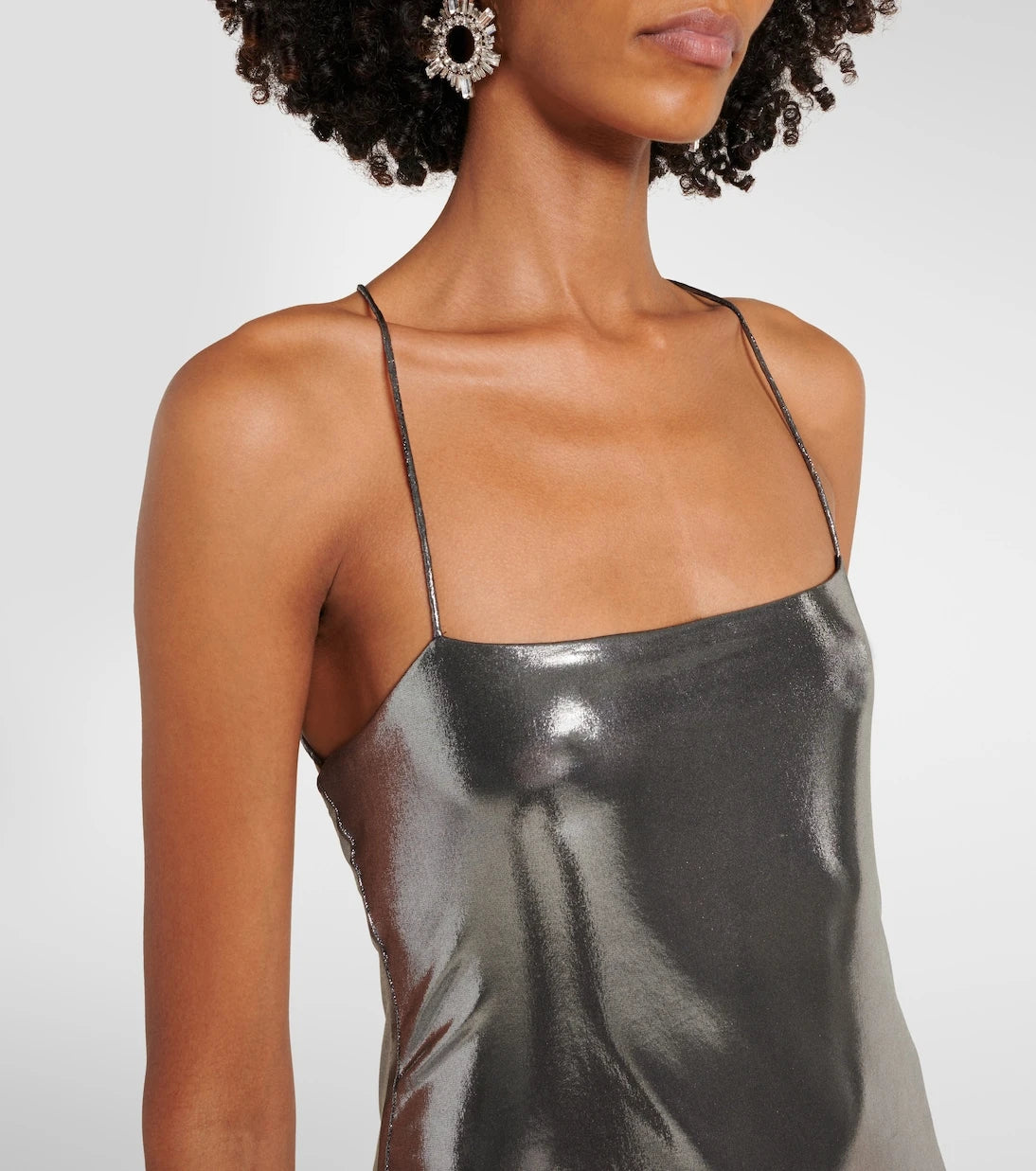 The Sei - Metallic jersey gown