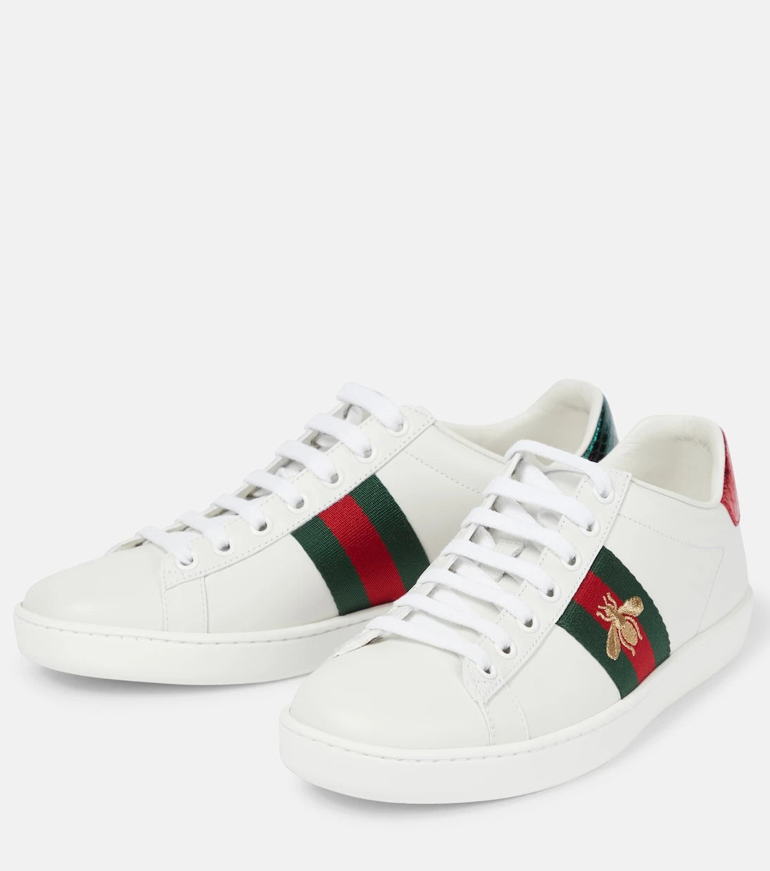 Gucci - Ace leather sneakers
