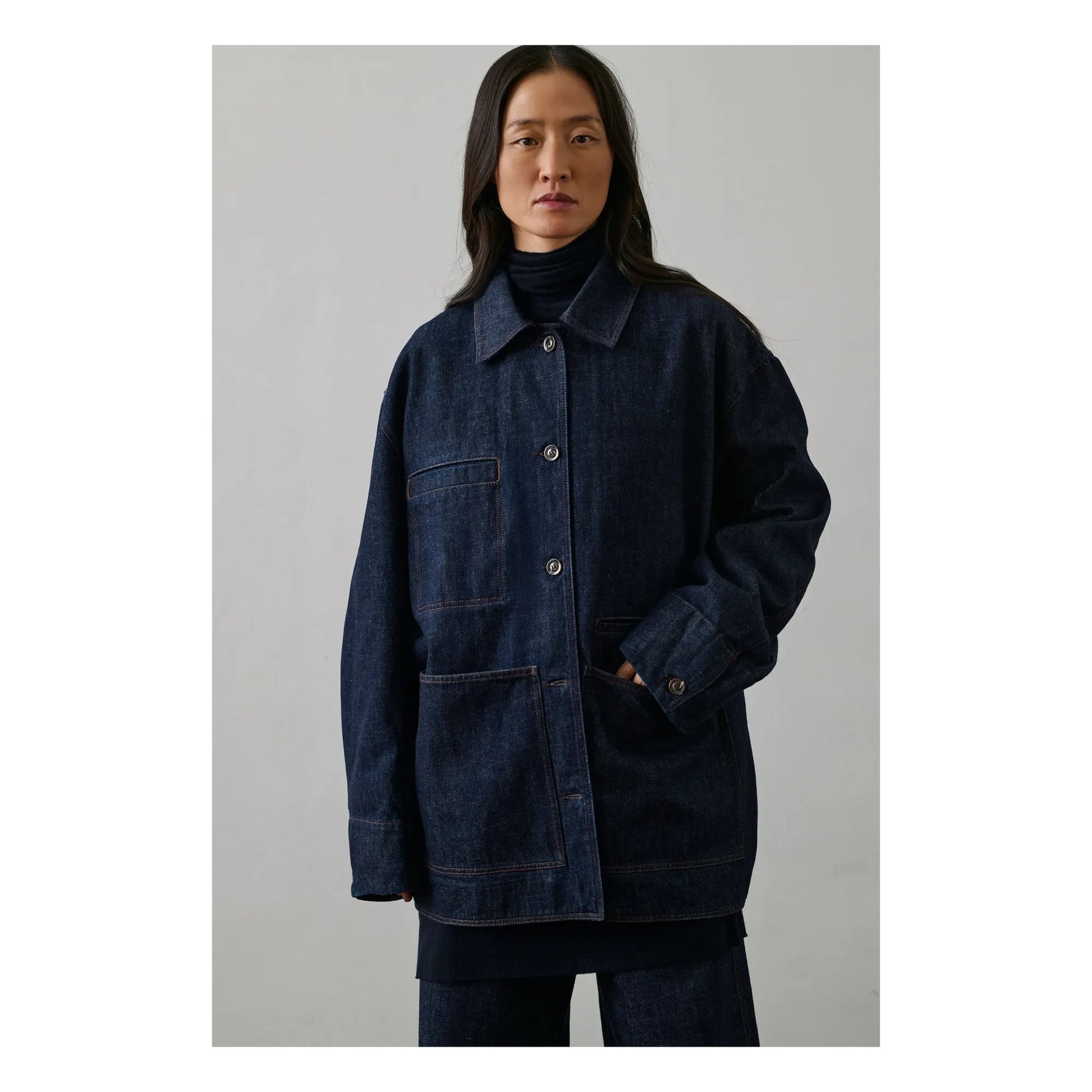 Soeur - Domingo Denim Organic Cotton Jacket | Denim brut