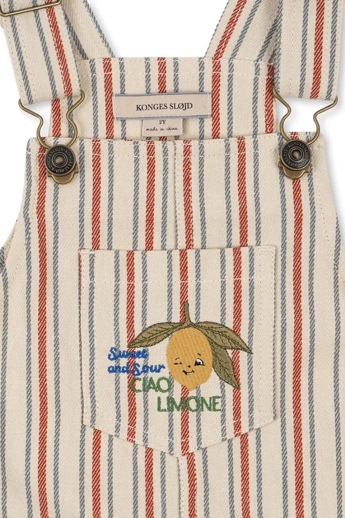 Konges Sløjd Çocuk Denim Tulum FRANKIE OVERALL GOTS