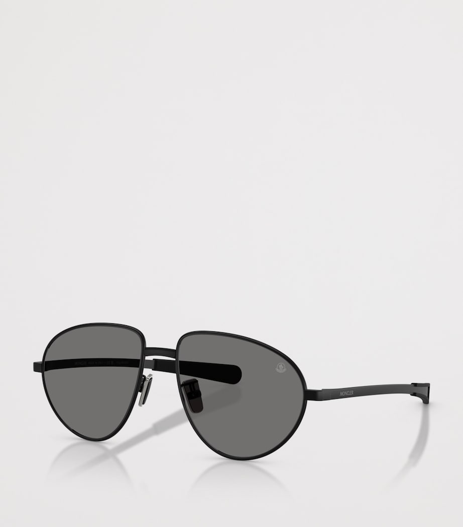 Moncler Black Metal ME4009 Sunglasses