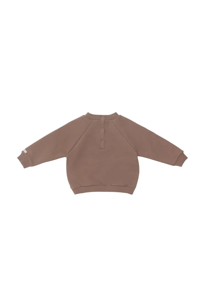 Бебешки памучен суичър Donsje Foppe Sweater Stags