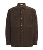 Green Organic Cotton Corduroy Overshirt