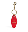 Burgundy Leather Wine Cellar Keyring
