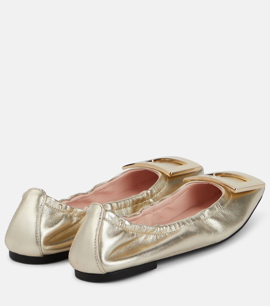 Roger Vivier - Viv' Pockette leather ballet flats