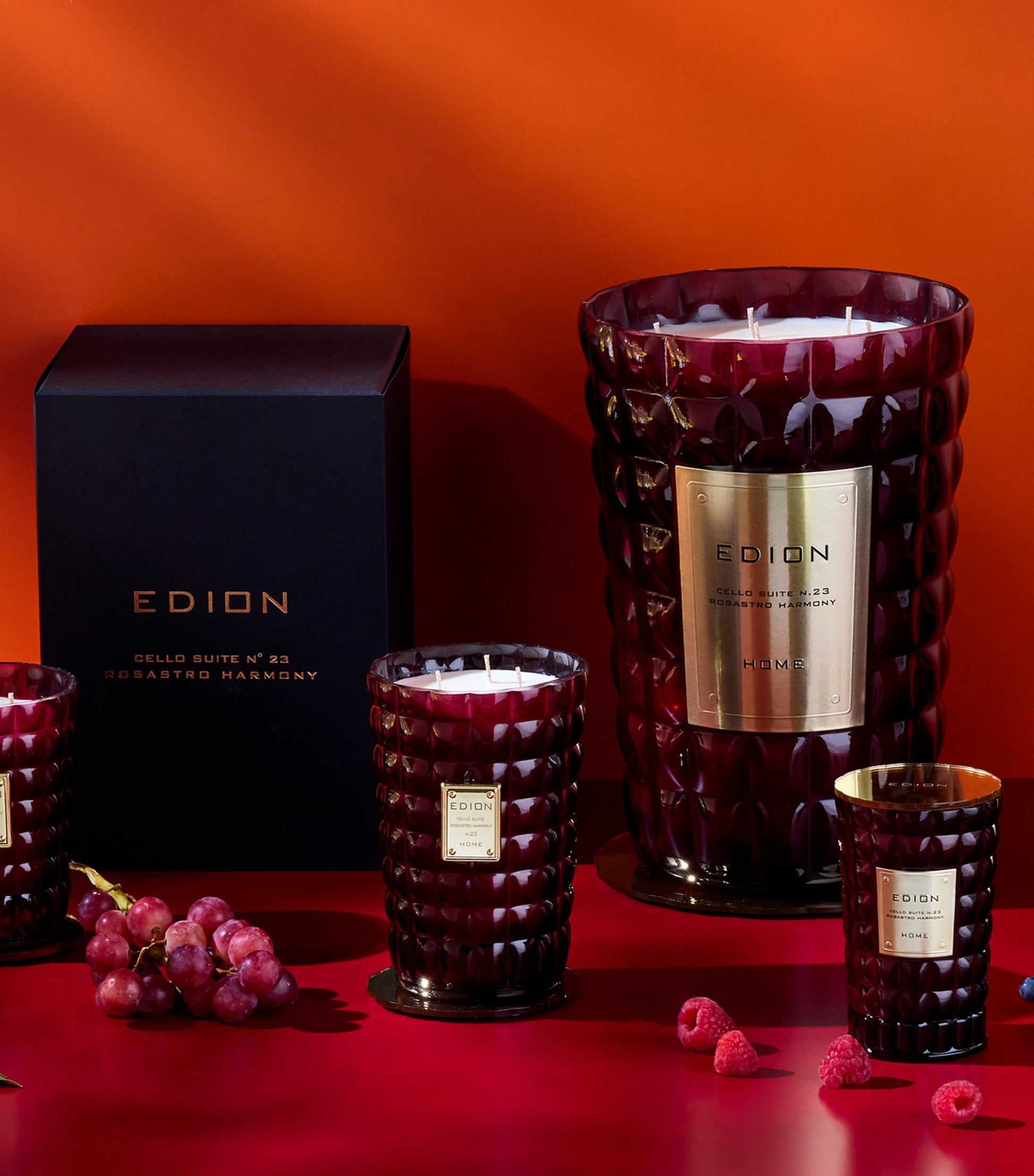 EDION Cello Suite No.23 Rosastro Harmony Candle (2.5kg)