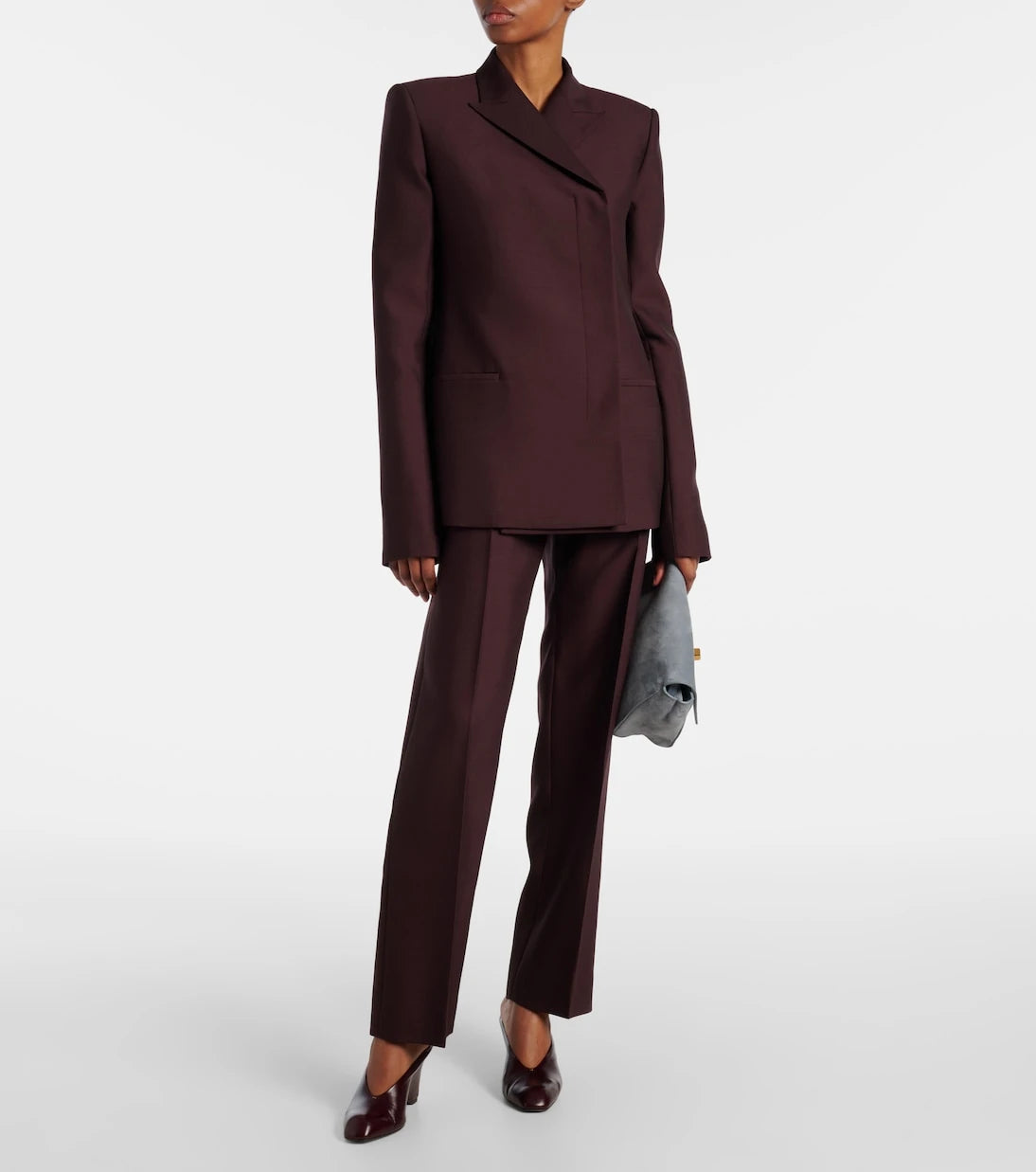 Khaite - Silvannah wool and silk blazer