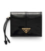 Prada Black Small Leather Wallet
