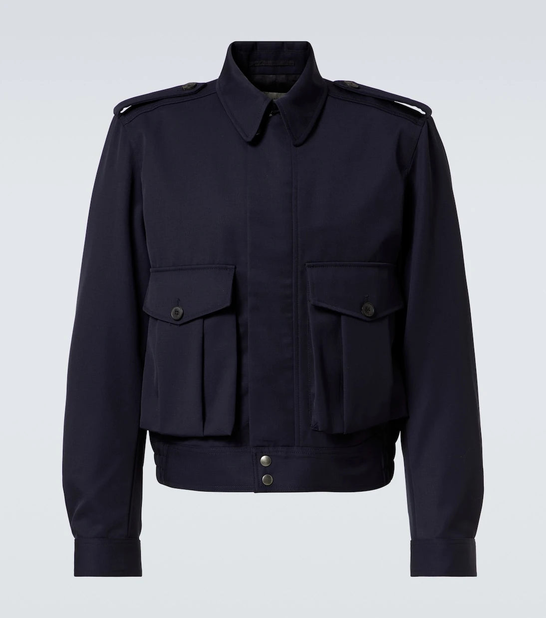 Dries Van Noten - Wool gabardine jacket