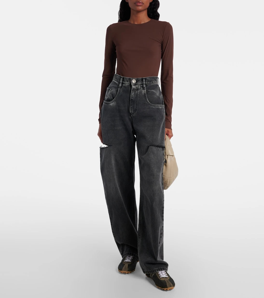 Maison Margiela - أحذية سنيكرز Sprinters من الشامواه