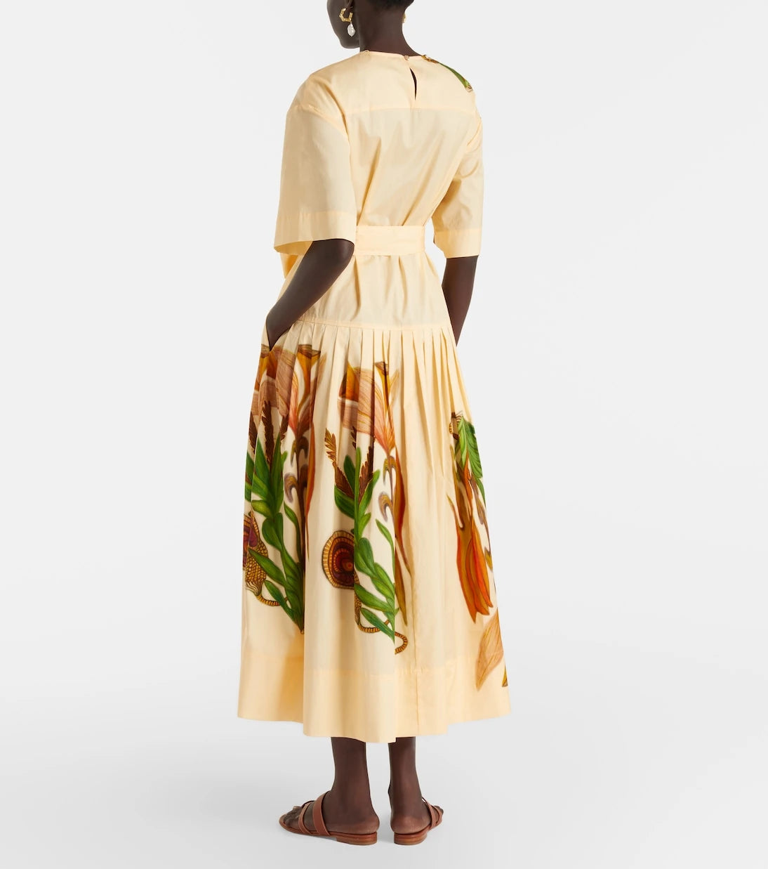 Ulla Johnson - Aniline printed cotton midi dress
