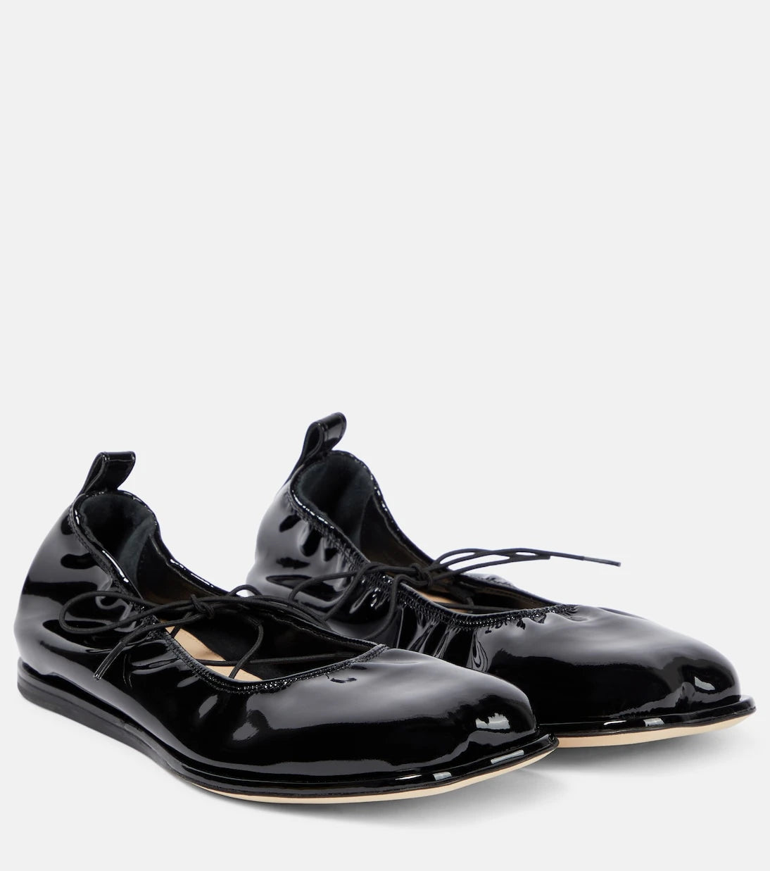 Simone Rocha - Patent leather ballet flats