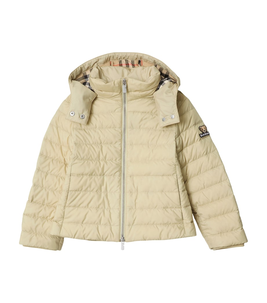 Burberry Kids Down Hooded Puffer Jacket (3-12 Years)