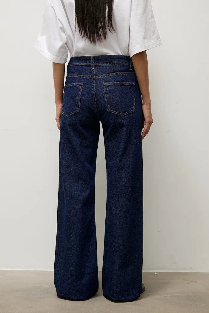 Kadın wide leg jean