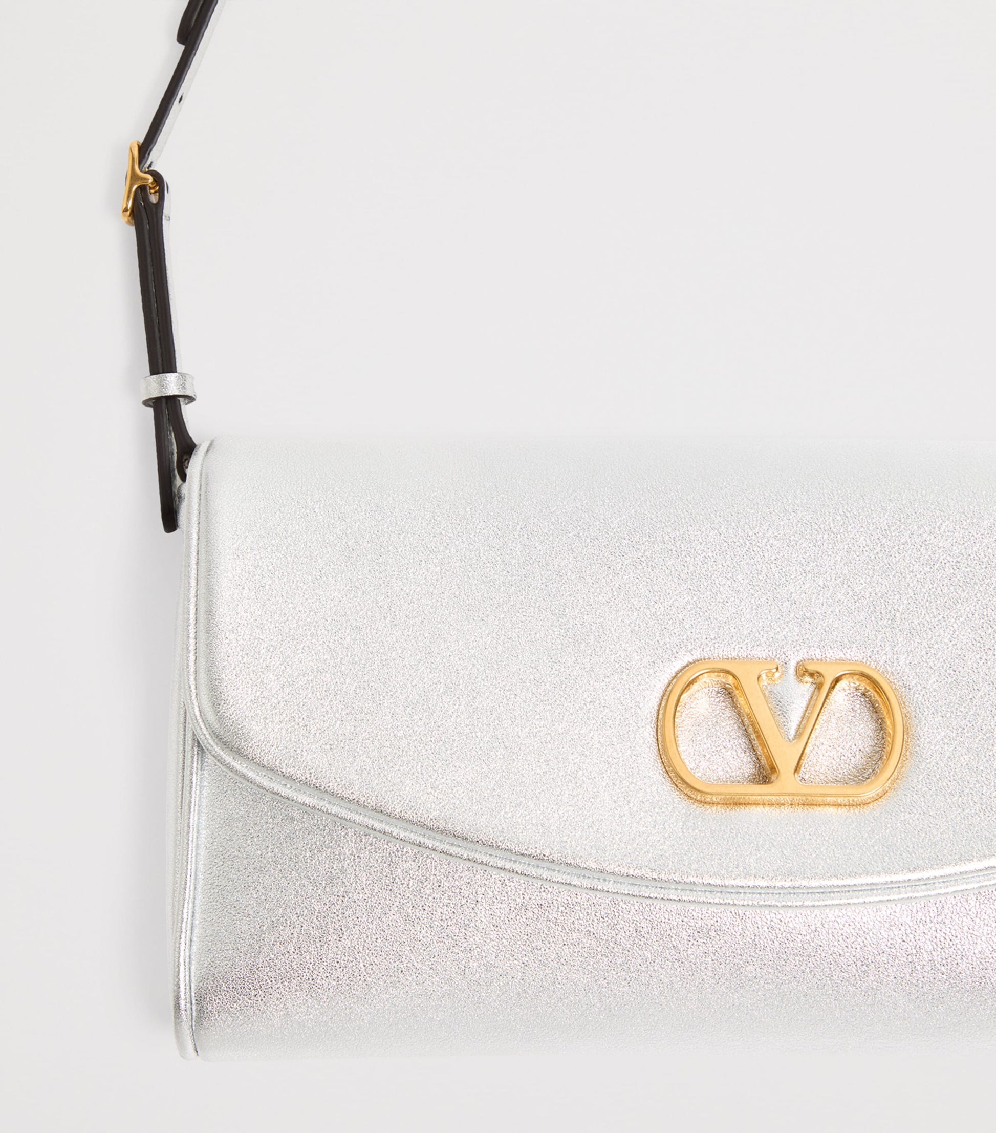 Valentino Garavani Small Leather DeVain Shoulder Bag