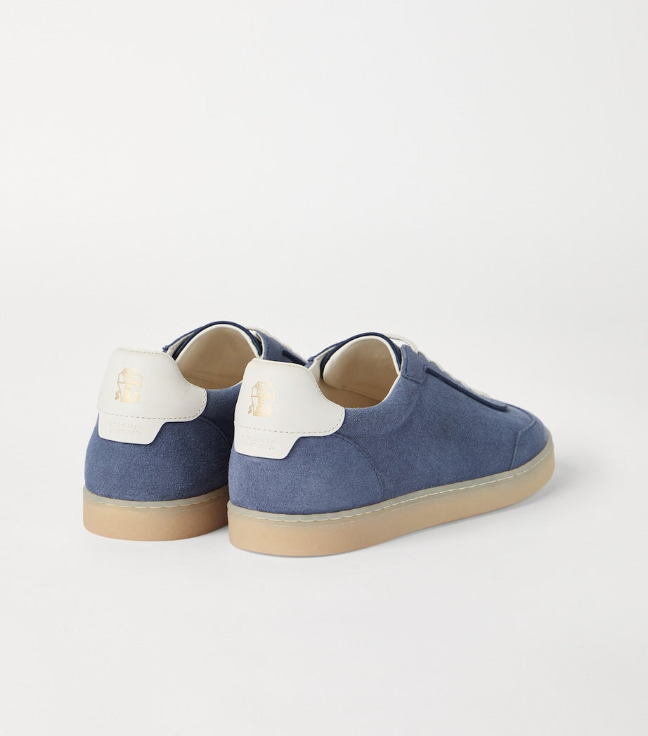 Suede Low-Top Sneakers