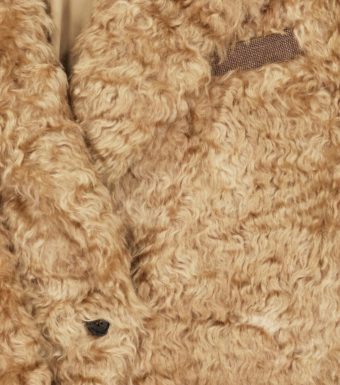 Brunello Cucinelli Kids - معطف مزيج الموهير