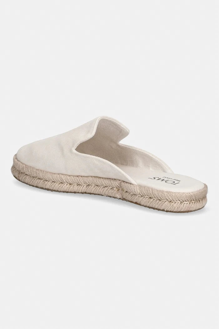 Toms чехли дамски от велур LIGHT SAND SUEDE