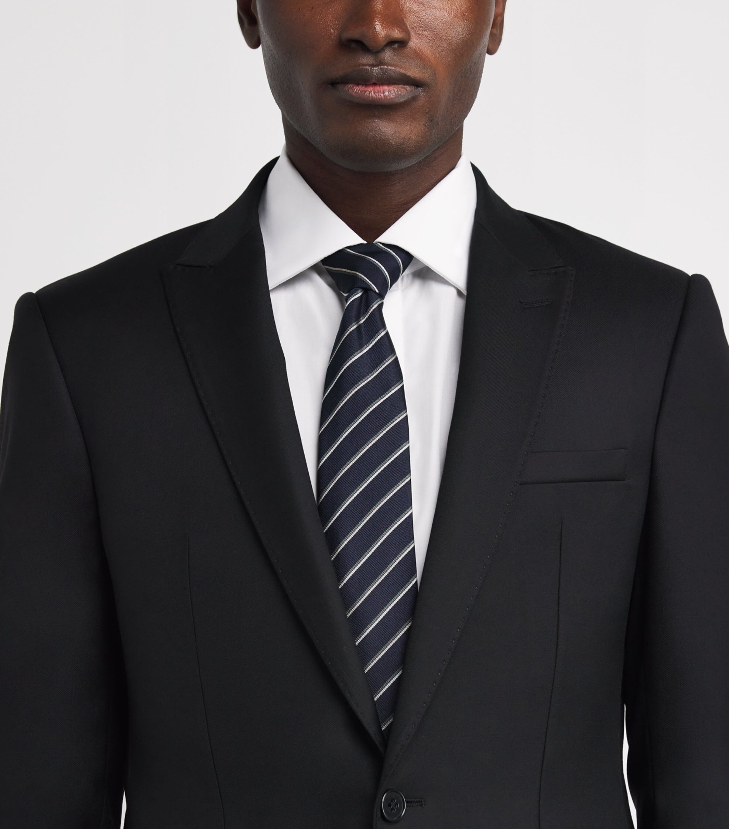 Emporio Armani Silk Stripe Tie