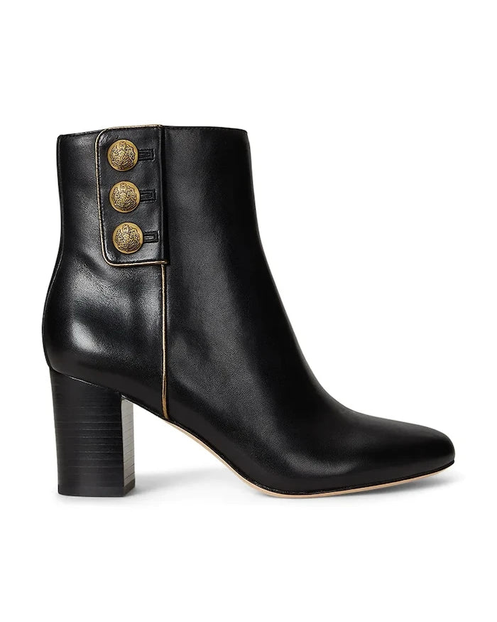 Lauren Ralph Lauren Kenndi Bt Hl Deri Botlar