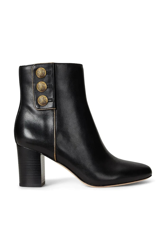 Lauren Ralph Lauren Kenndi Bt Hl Deri Botlar
