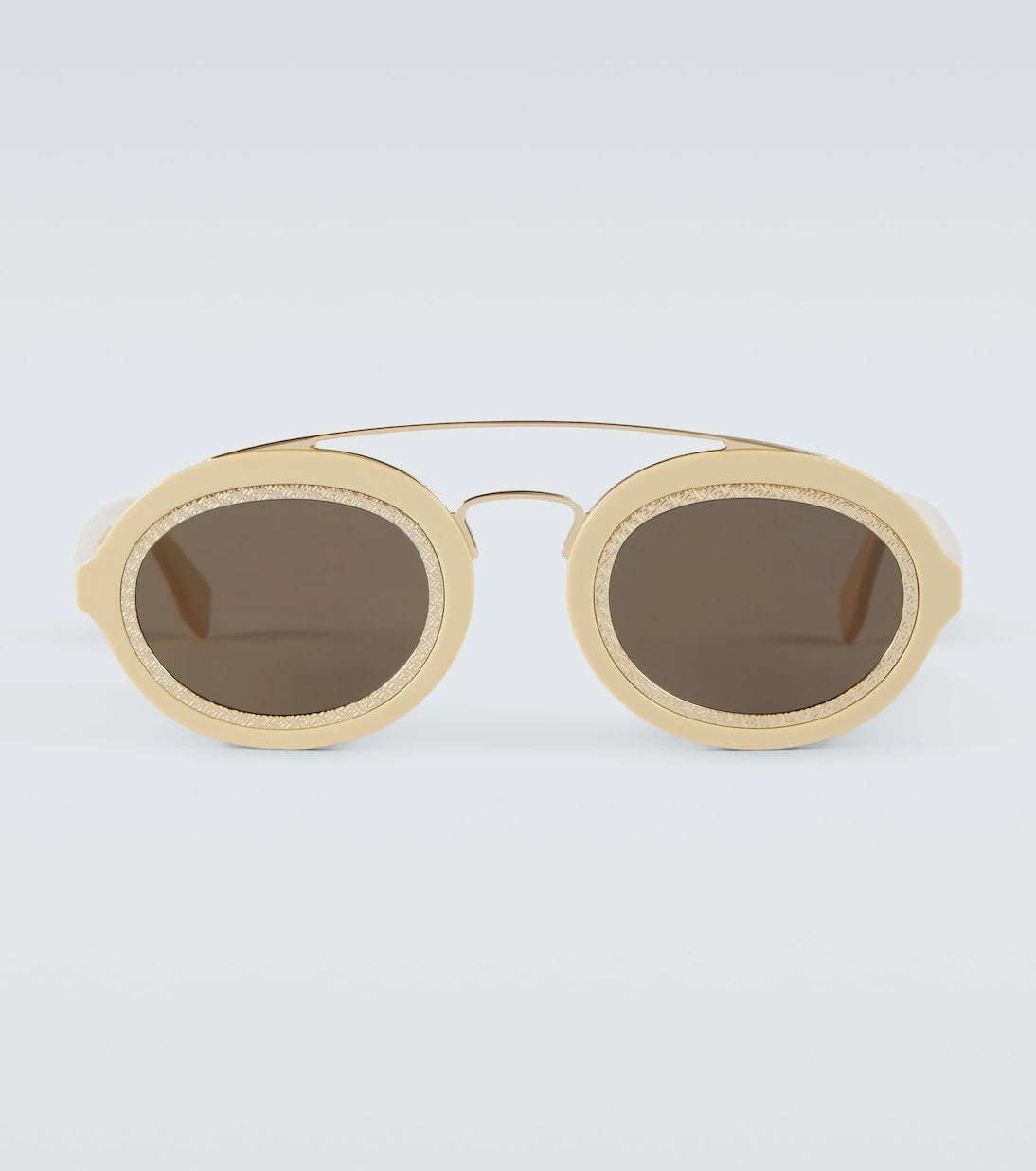 Fendi - نظارات شمسية بيضاوية FF Around