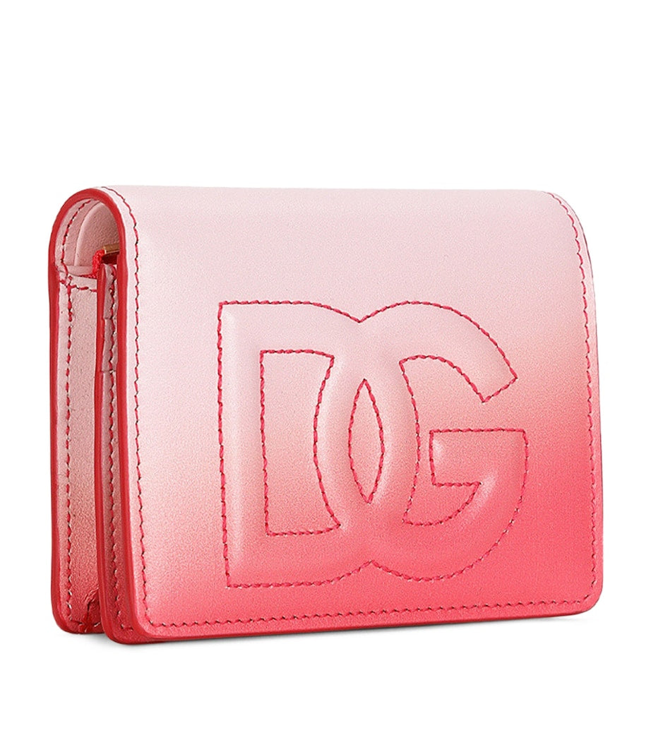 Multi Leather DG Logo Continental Wallet
