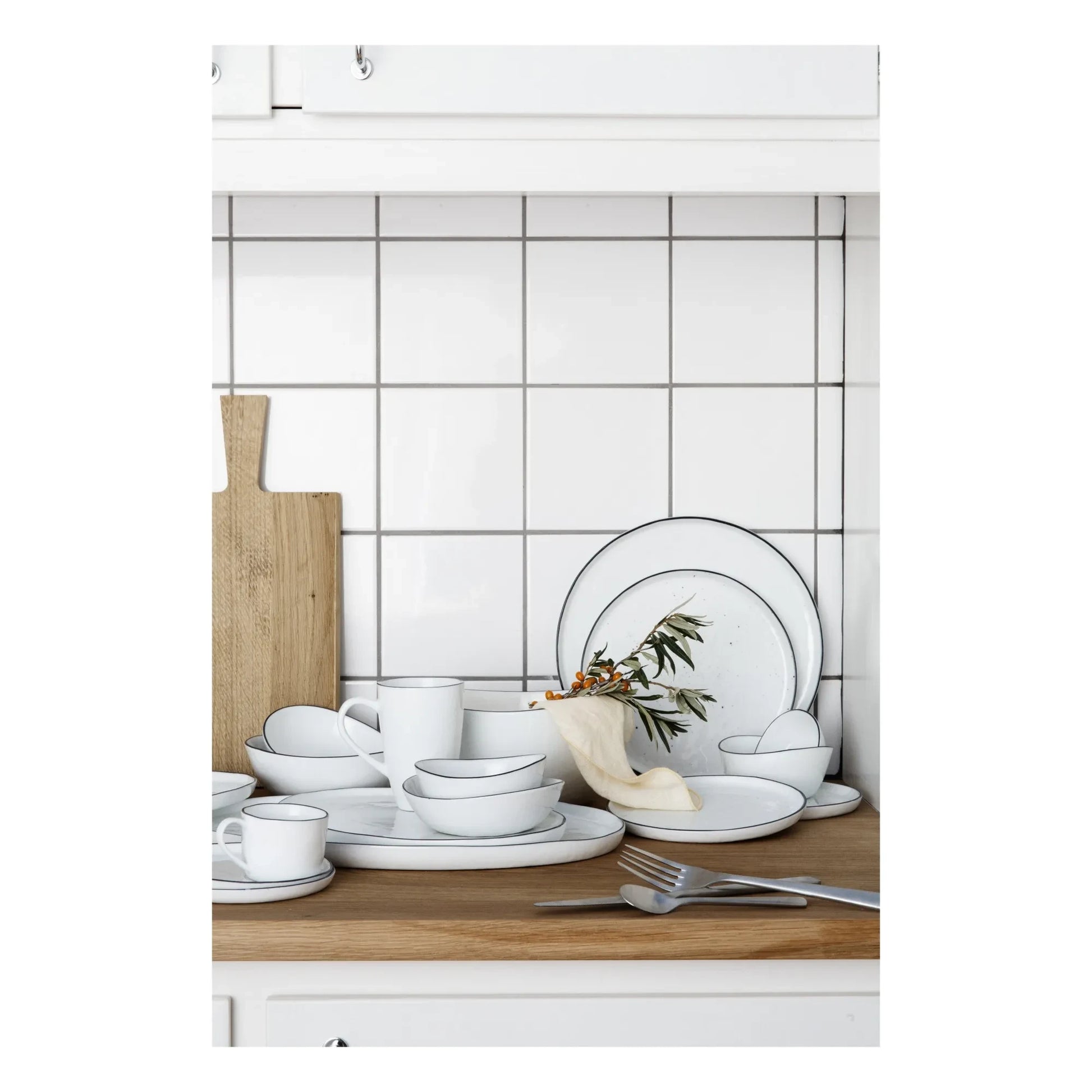 Broste Copenhagen - Salt Porcelaine Bowl