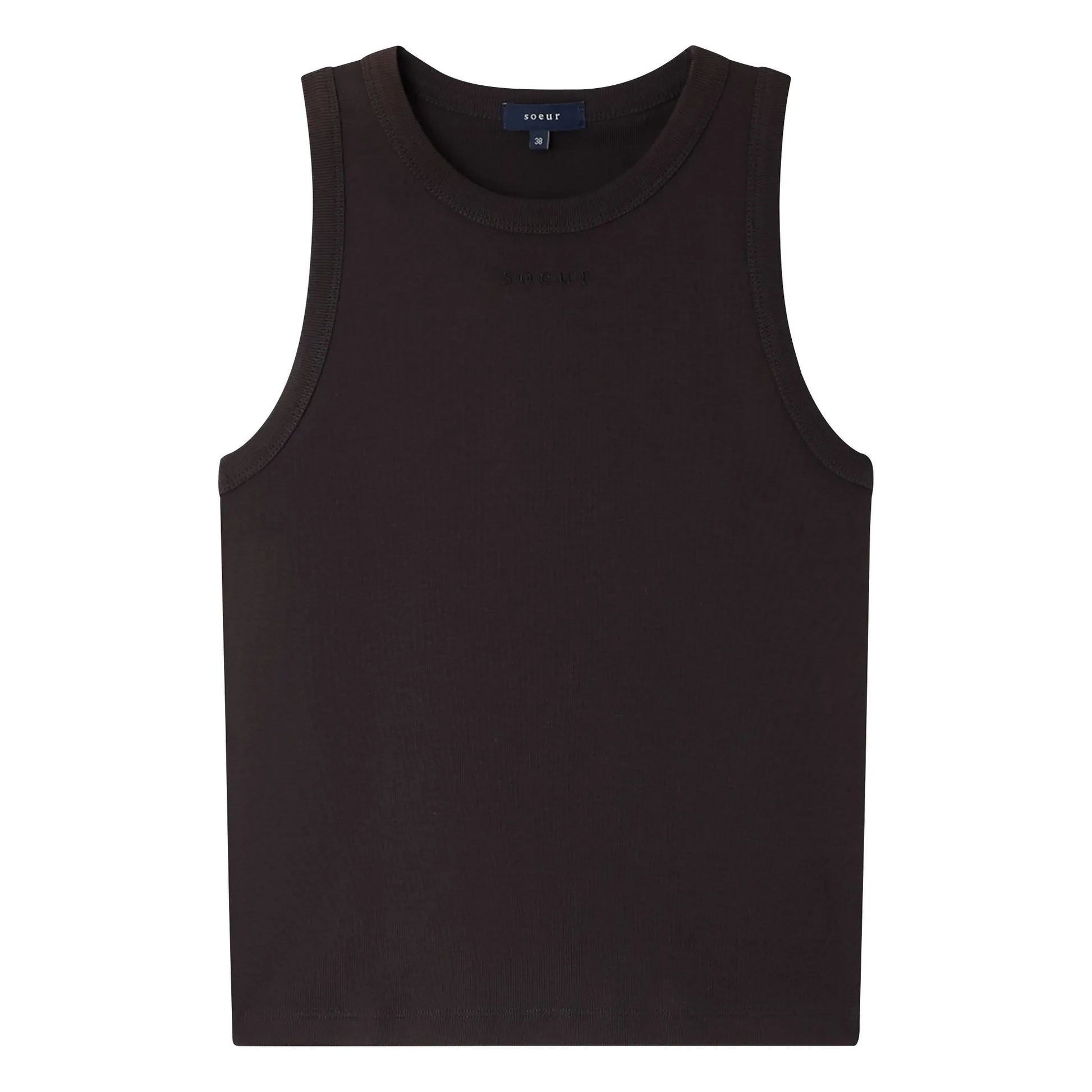 Soeur - Dolly organic cotton tank top | Carbon