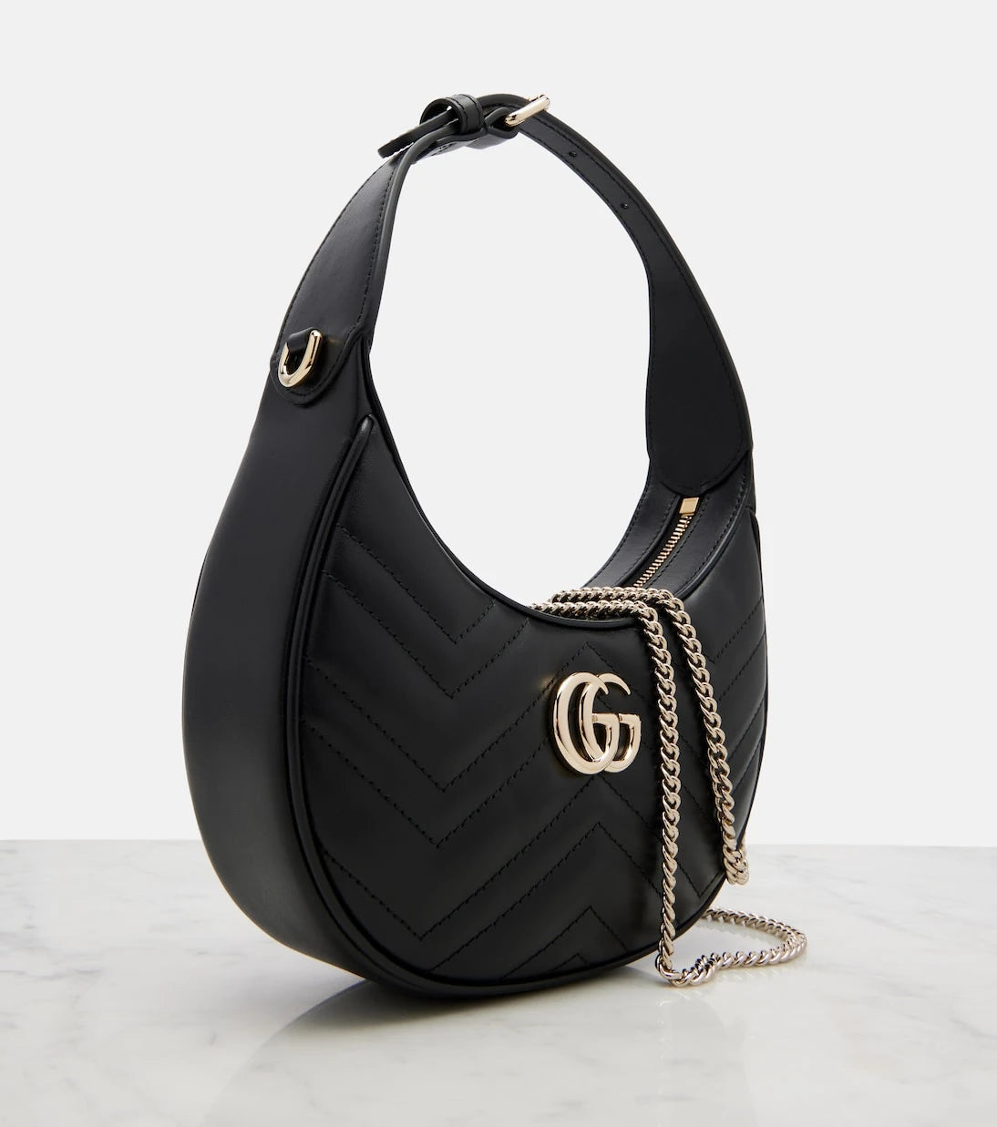 Gucci - GG Marmont Small leather shoulder bag