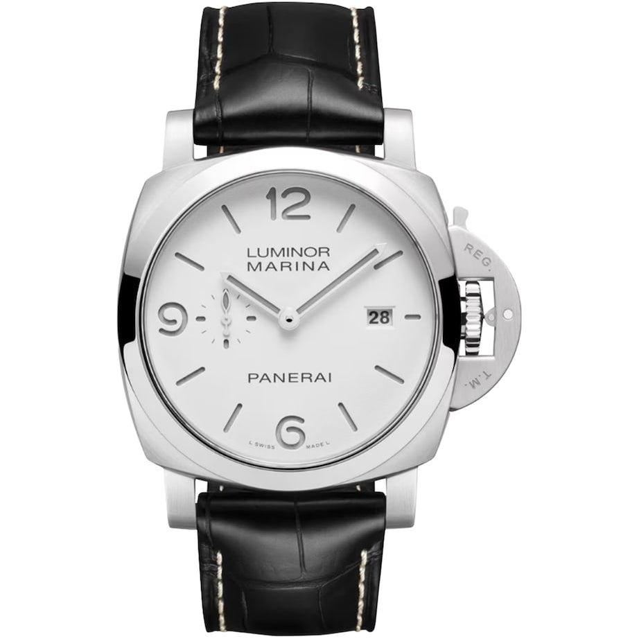Panerai Stainless Steel Luminor Marina Watch 44mm