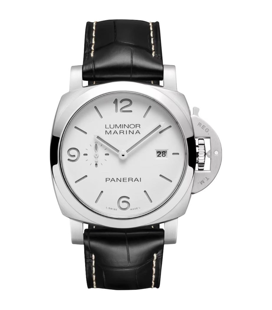 Panerai Stainless Steel Luminor Marina Watch 44mm