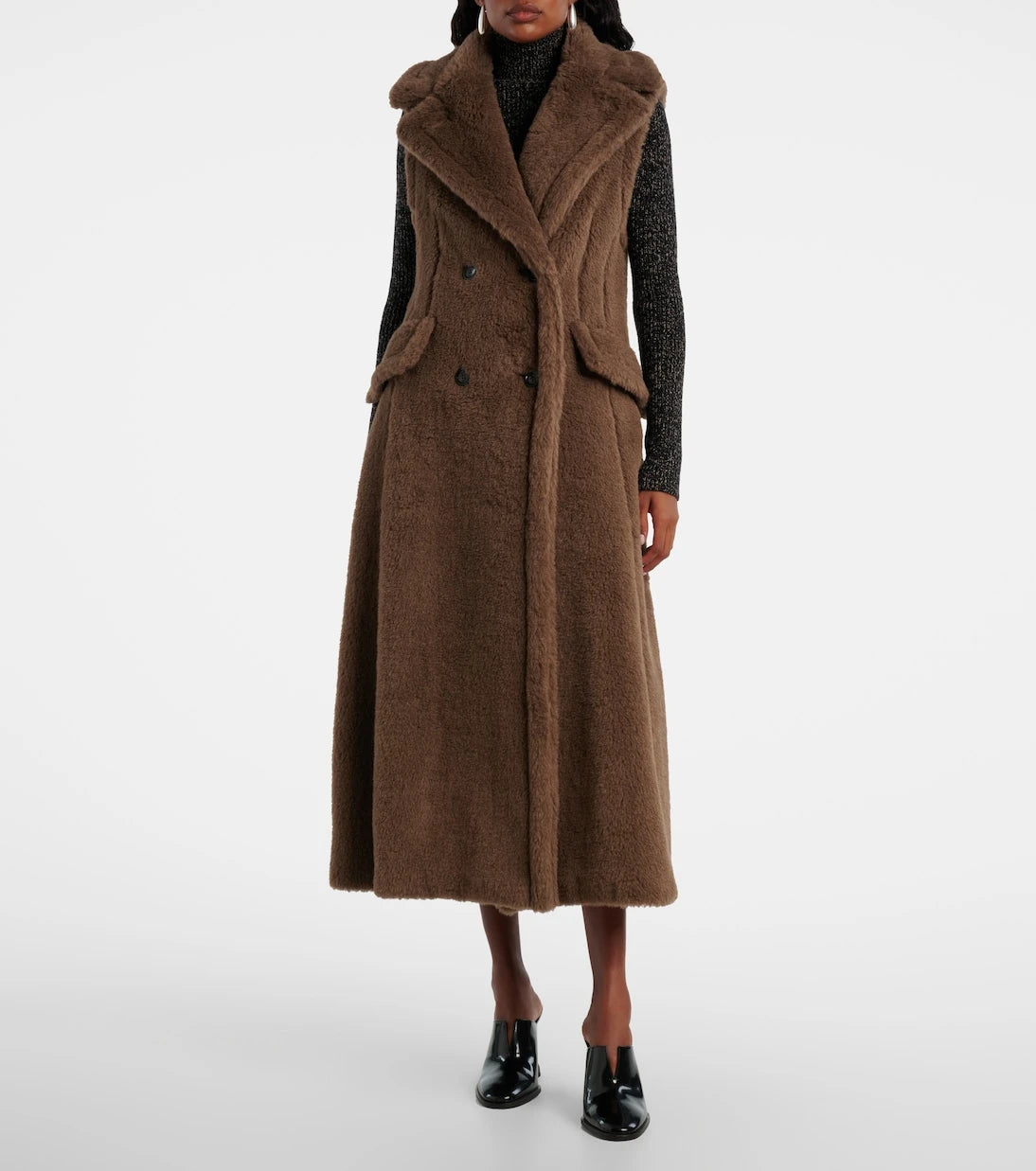 Max Mara - Alpaca, wool, and silk Teddy coat