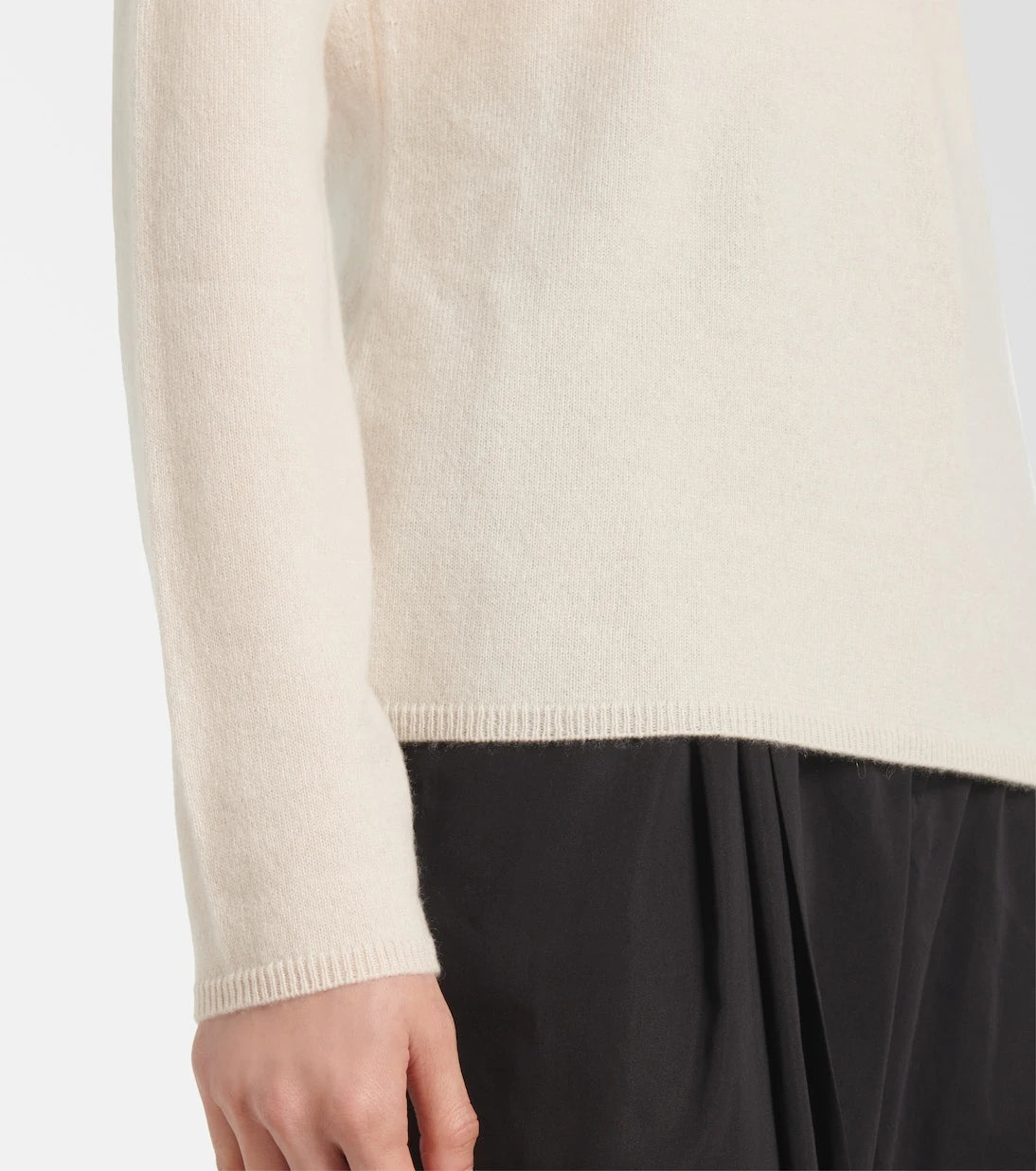 Jardin des Orangers - Off-shoulder cashmere top