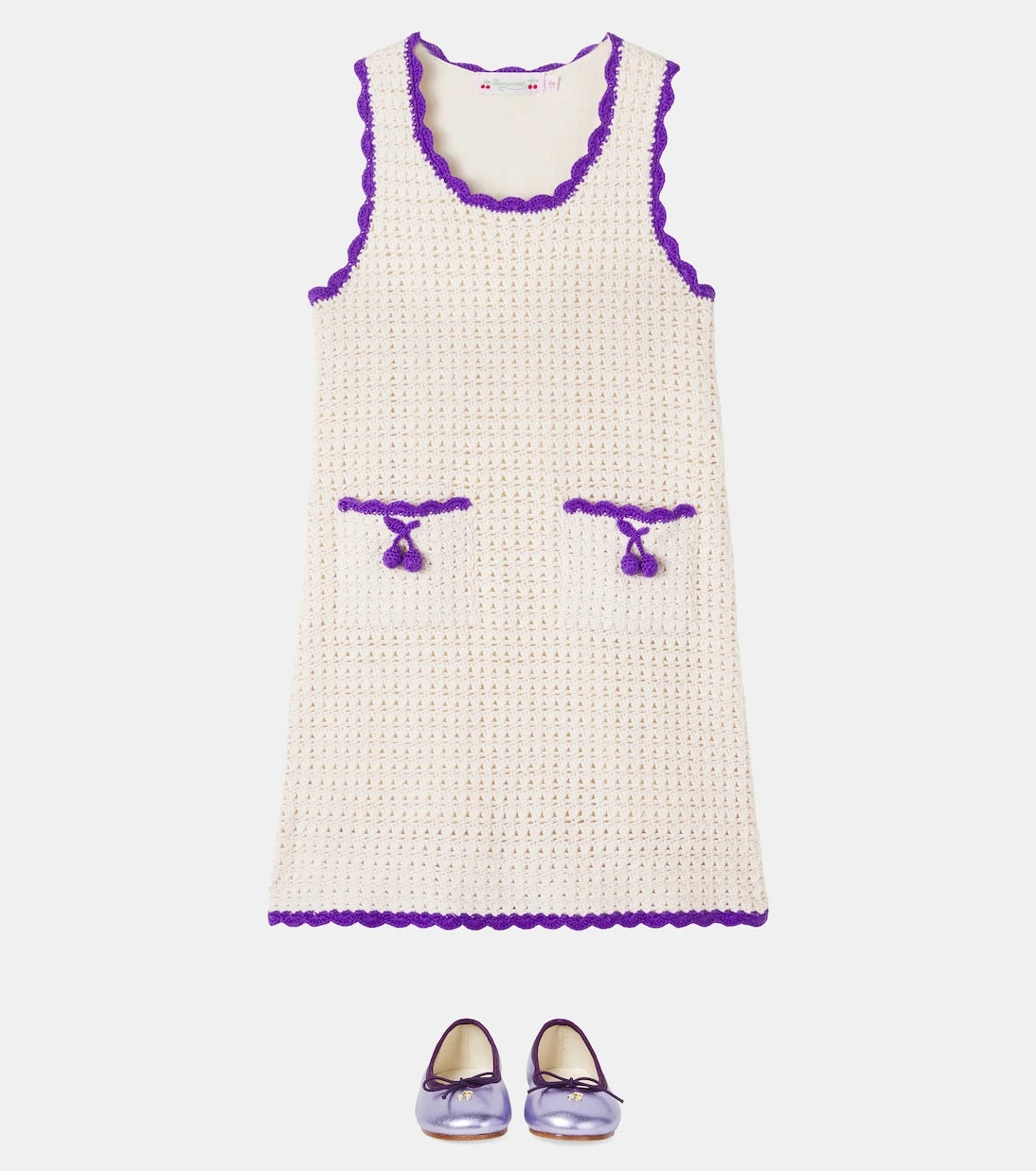 Bonpoint - Lali crochet cotton dress