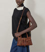 Mulberry Brown Mini Leather Roxanne Top-Handle Bag