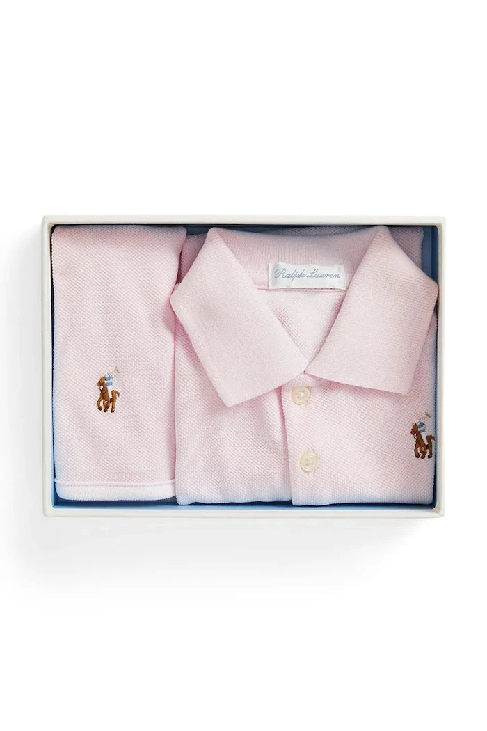 Бебешко боди от памук Polo Ralph Lauren