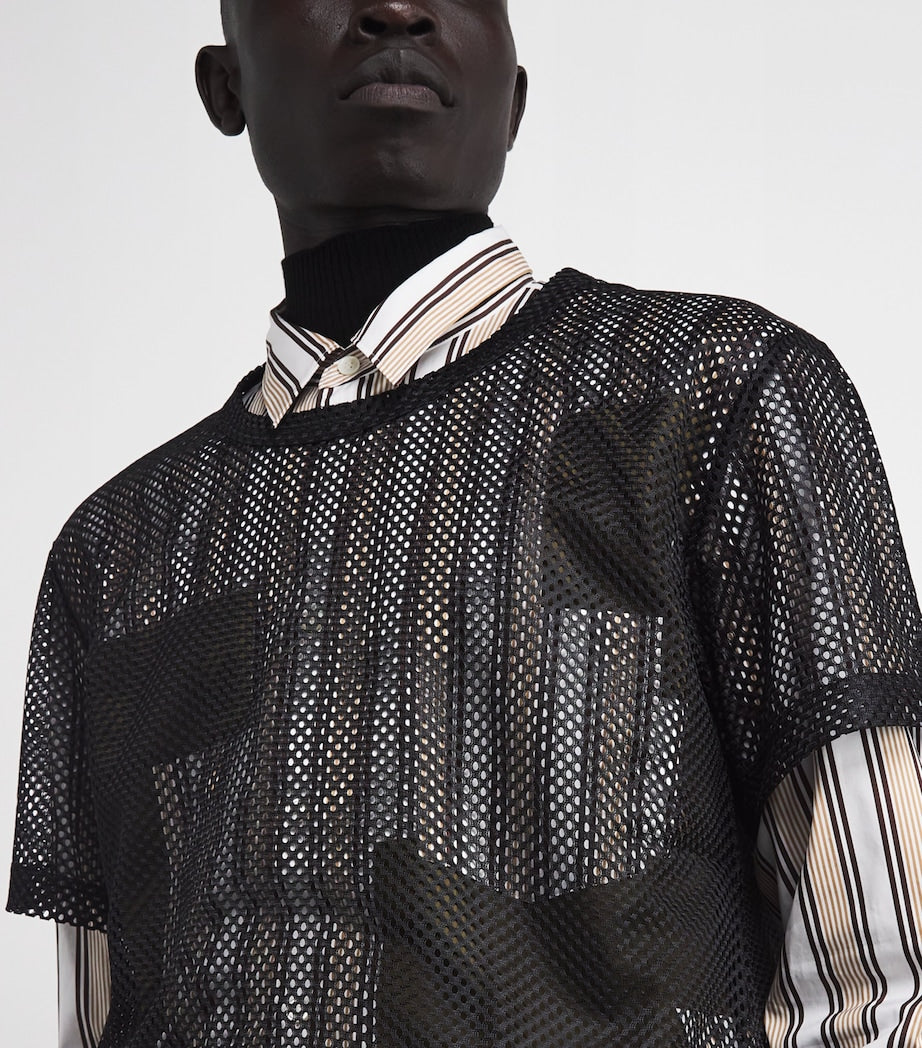 Comme Des Garçons Homme Plus Mesh T-Shirt