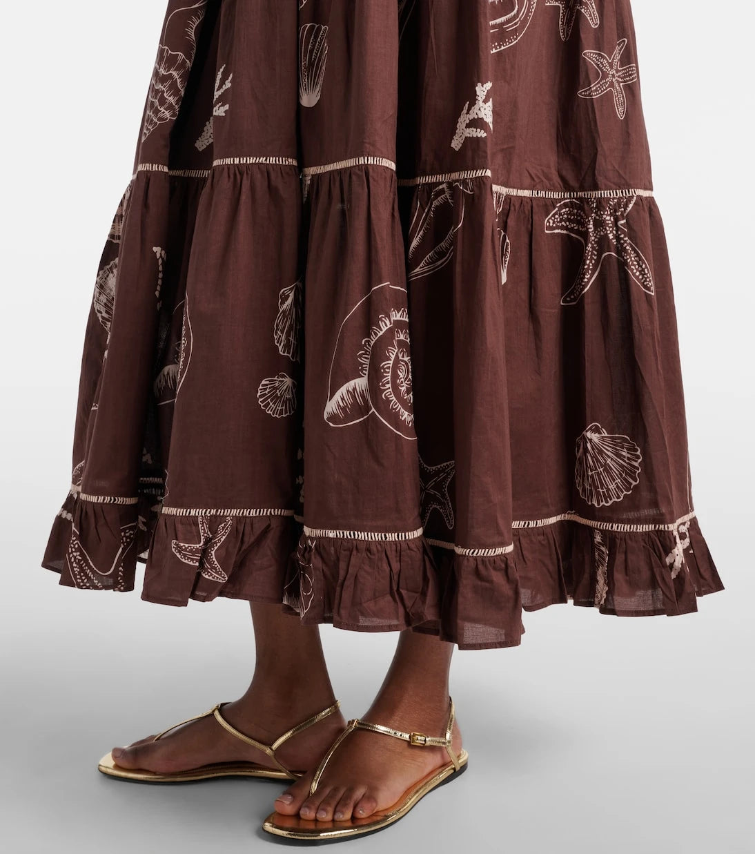 Poupette St Barth - Milena printed cotton maxi dress