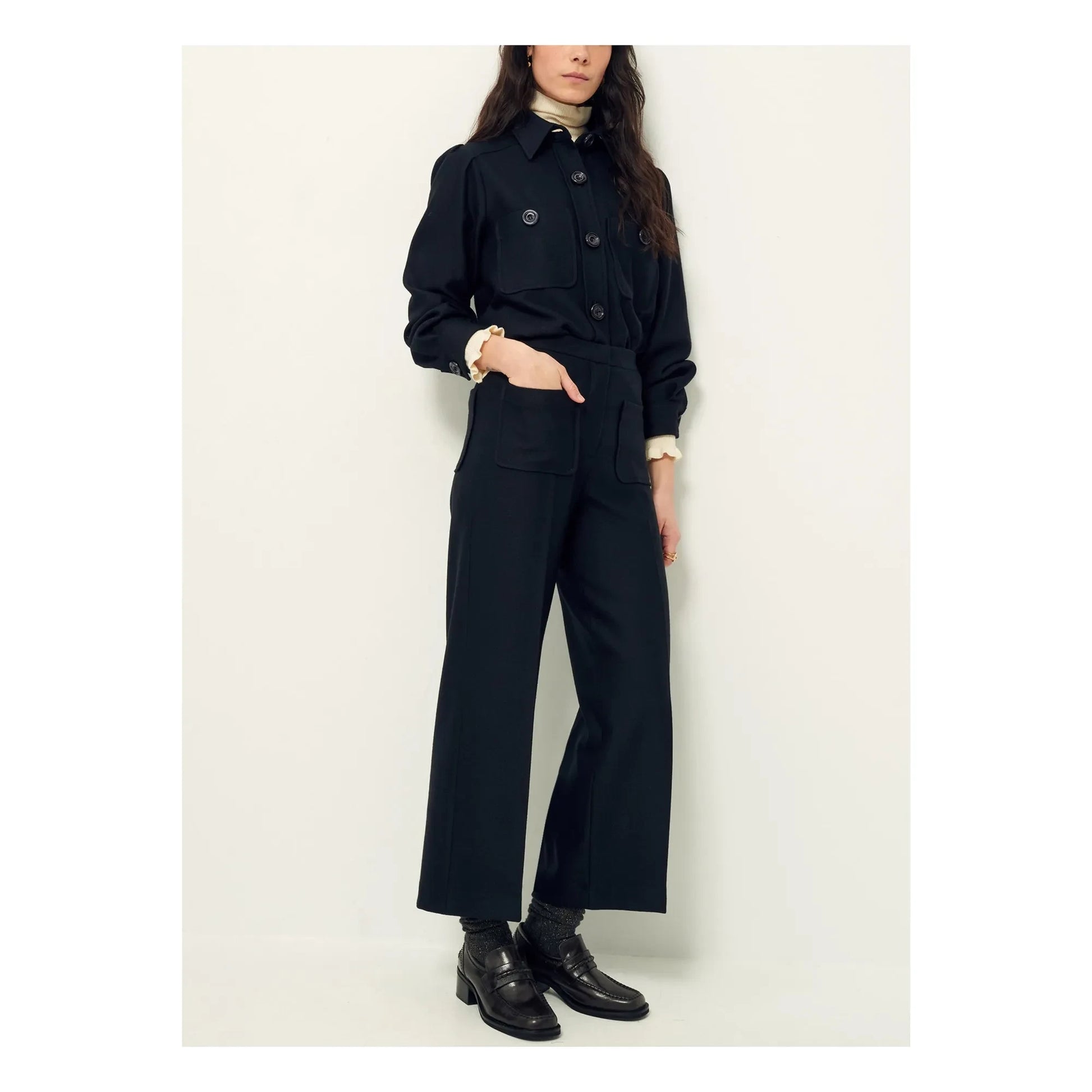 Sessùn - Alberwool Recycled Fiber Pants | Black