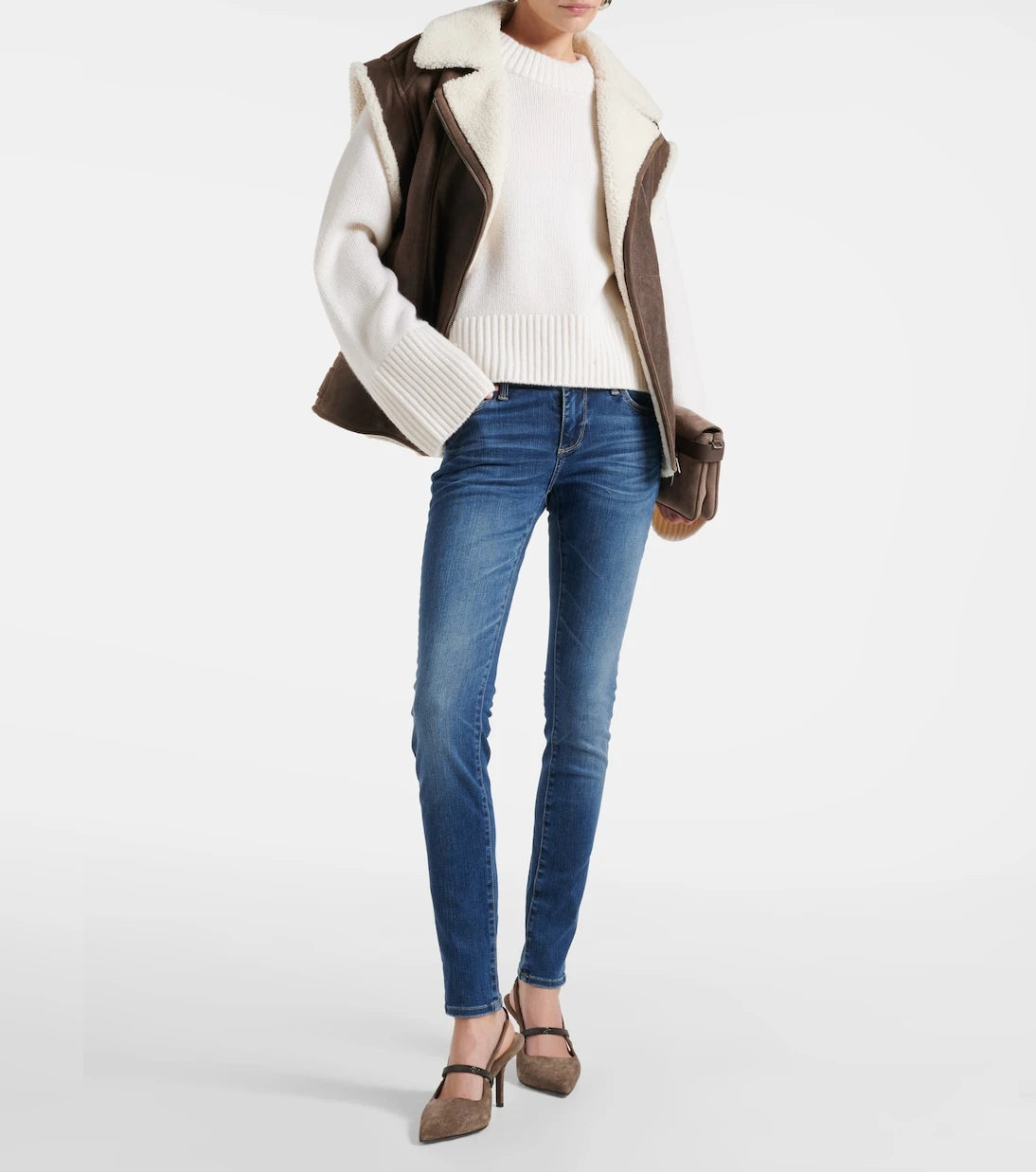 AG Jeans - Legging low-rise skinny jeans
