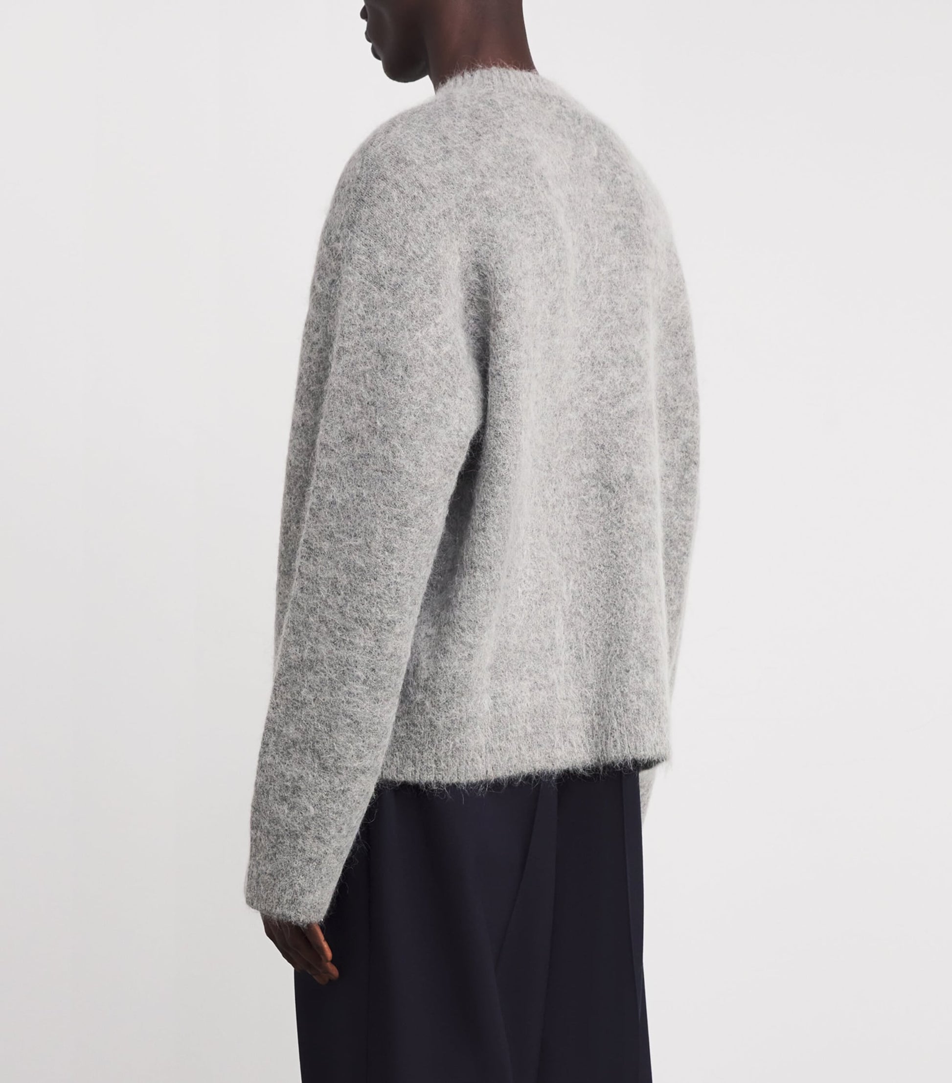 Alpaca-Blend Logo Oversized Sweater