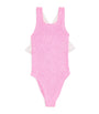 Hunza G Kids Ruffle-Trim Lara Swimsuit (7-12 Years)