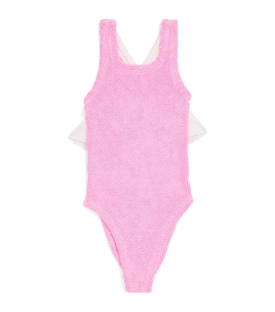 Hunza G Kids Ruffle-Trim Lara Swimsuit (7-12 Years)